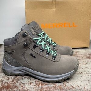 New Merrell Erie MID WP charcoal Grey Hiking outdoor Boots 7